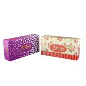 دستمال 100 برگ جعبه دار افشین دستمال 100 برگ جعبه دار افشین