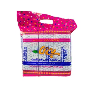 دستمال فانتزی 1200 برگی گلدار بی تا دستمال فانتزی 1200 برگی گلدار بی تا