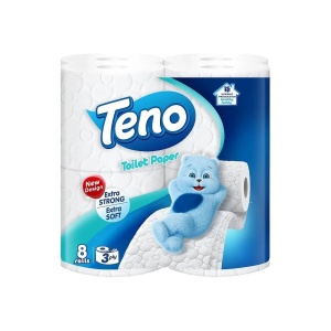 دستمال توالت تنو 3 لایه 8 رول دستمال توالت تنو 3 لایه 8 رول