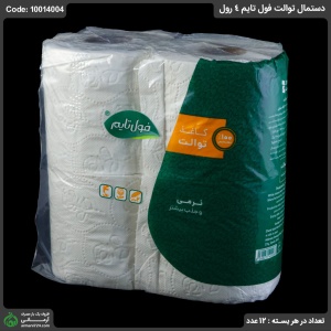 دستمال توالت فول تایم 4 رول دستمال توالت فول تایم 4 رول