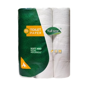دستمال توالت فول تایم 24 رول دستمال توالت فول تایم 24 رول